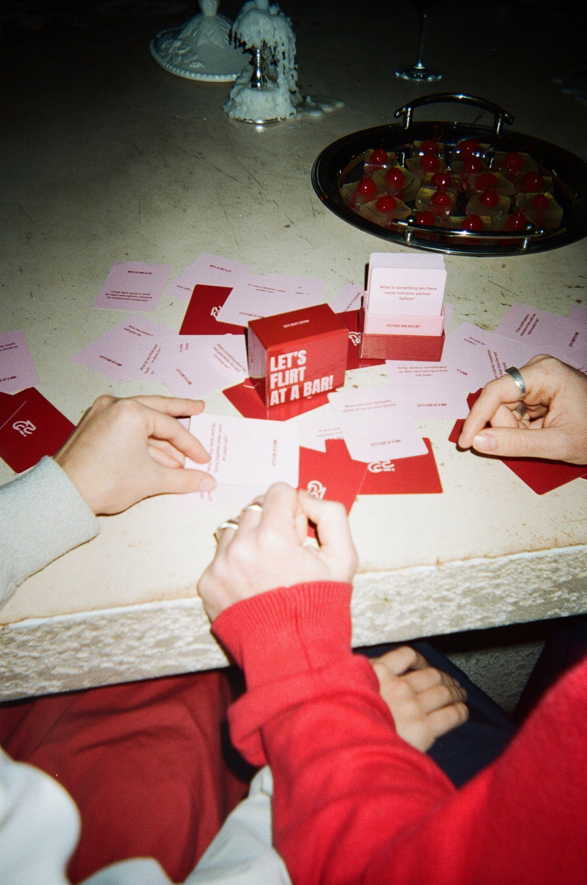LET'S FLIRT AT A BAR Couples Card Game (Limited Edition)