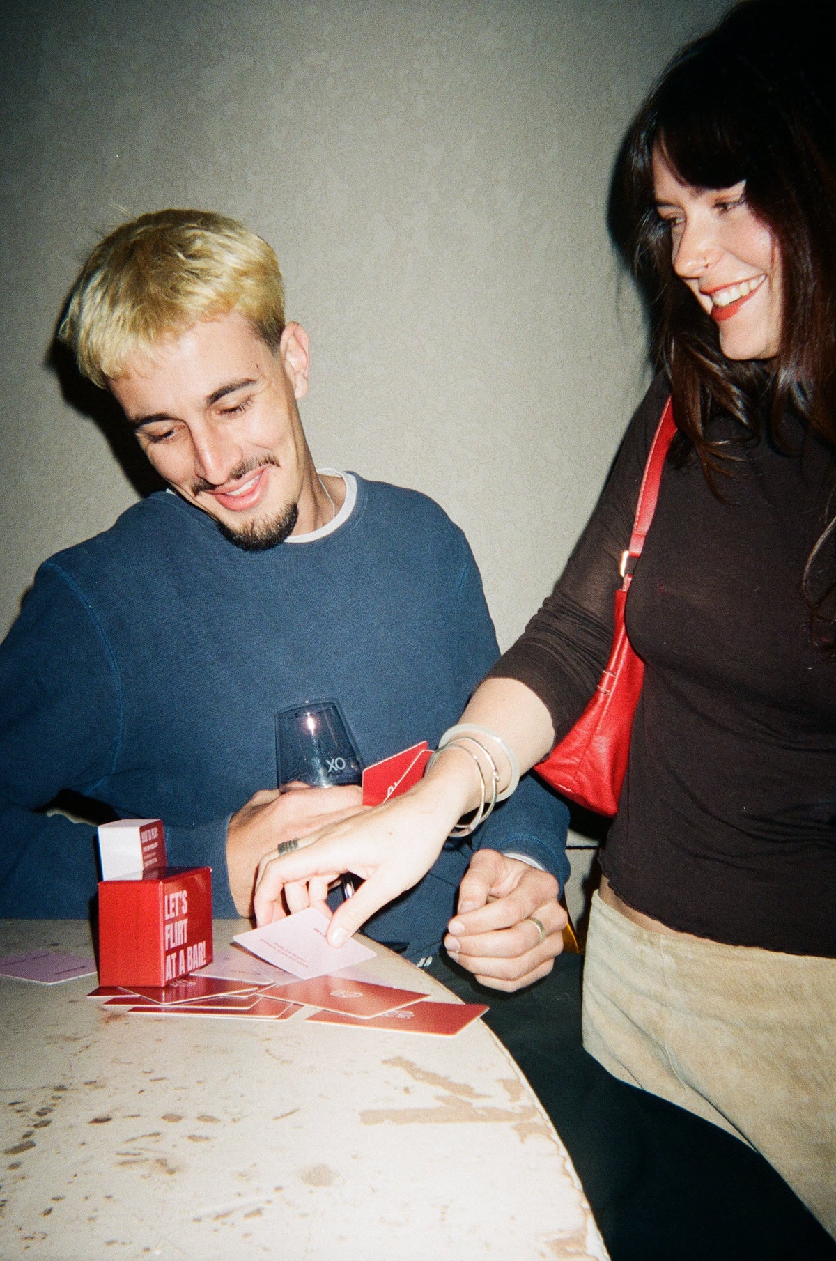 LET'S FLIRT AT A BAR Couples Card Game (Limited Edition)