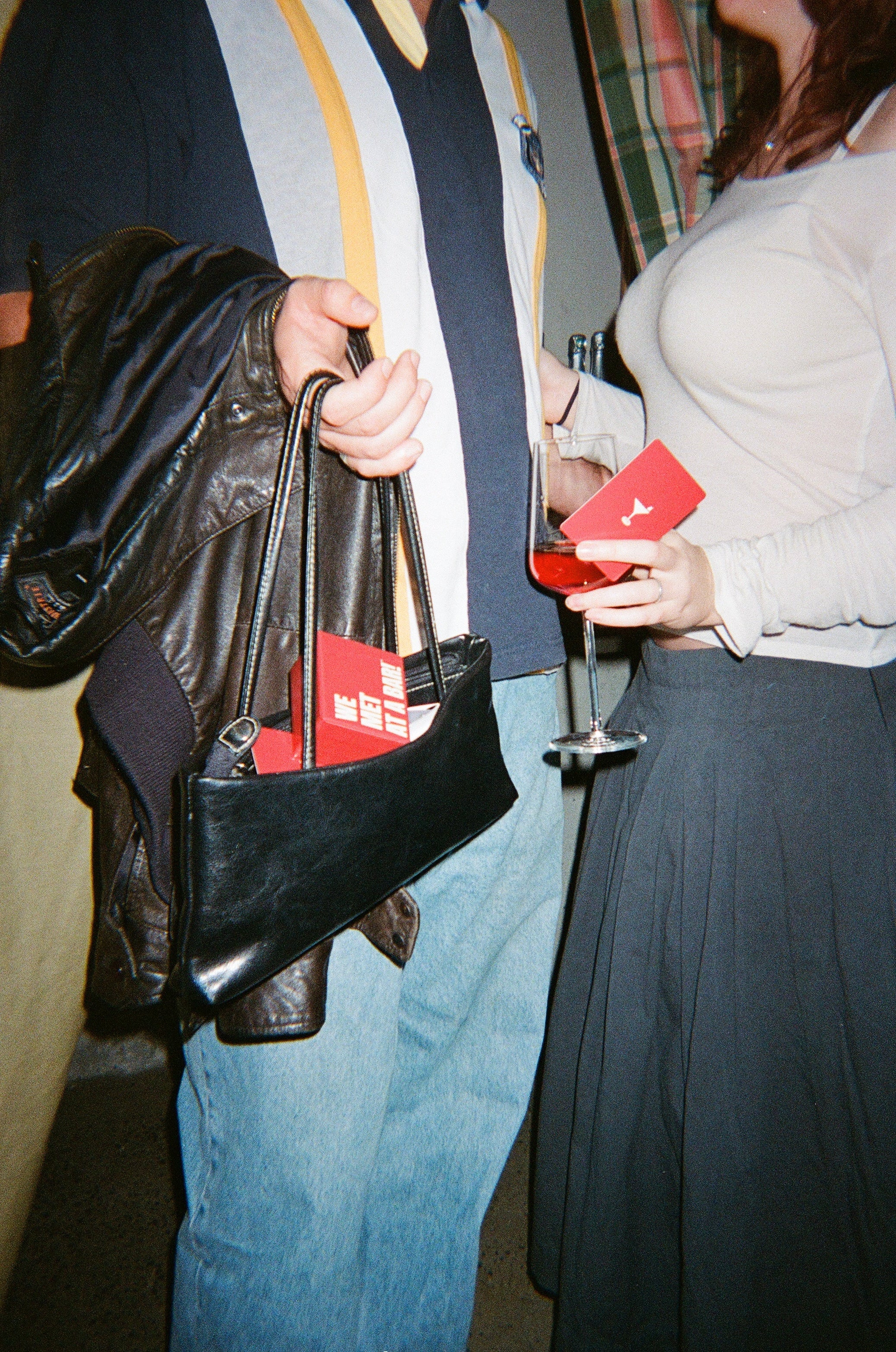 WE MET AT A BAR Dating Card Game