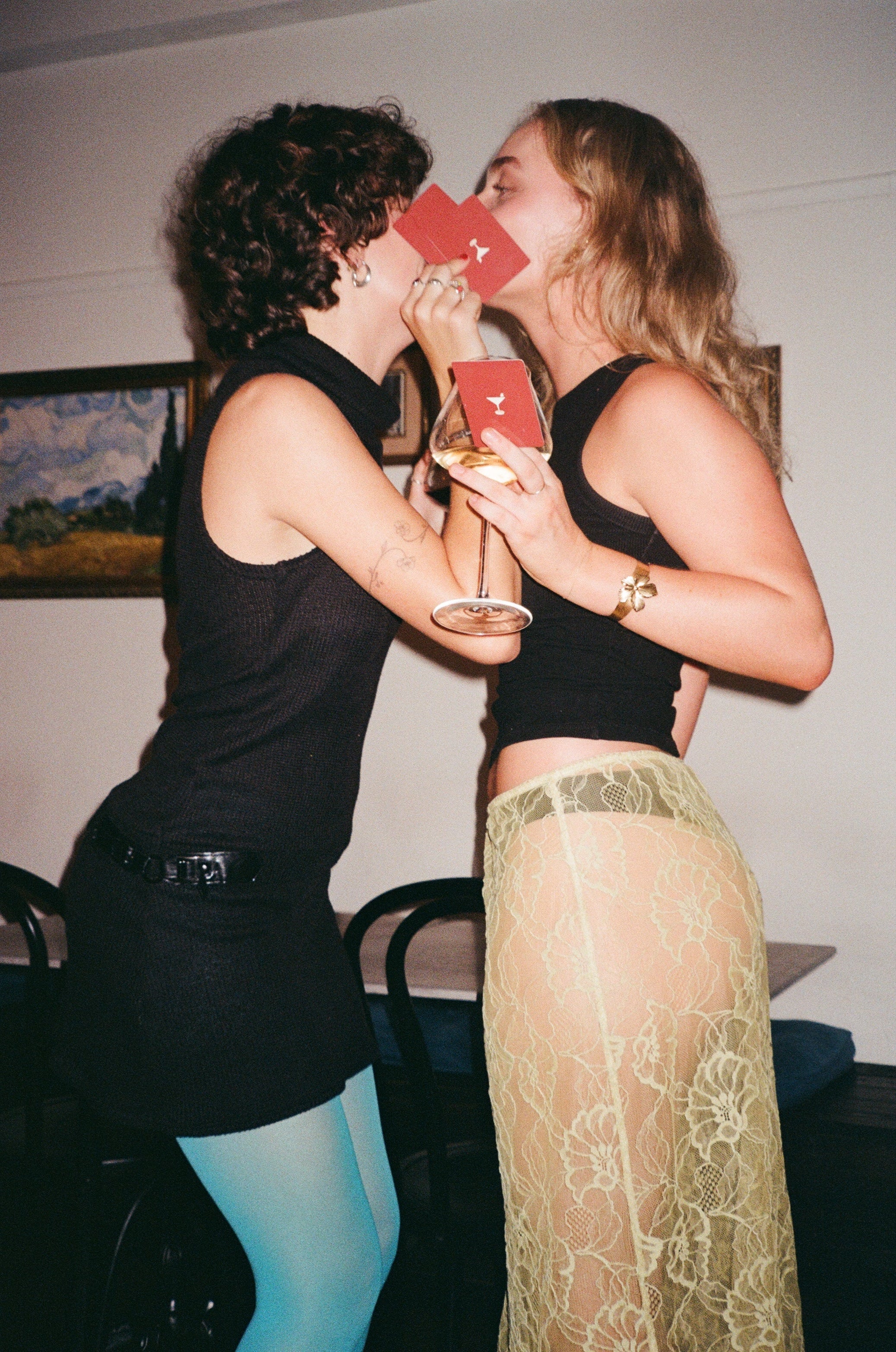 WE MET AT A BAR Dating Card Game
