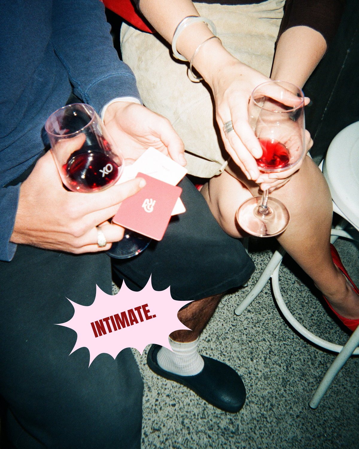 LET'S FLIRT AT A BAR Couples Card Game (Limited Edition)