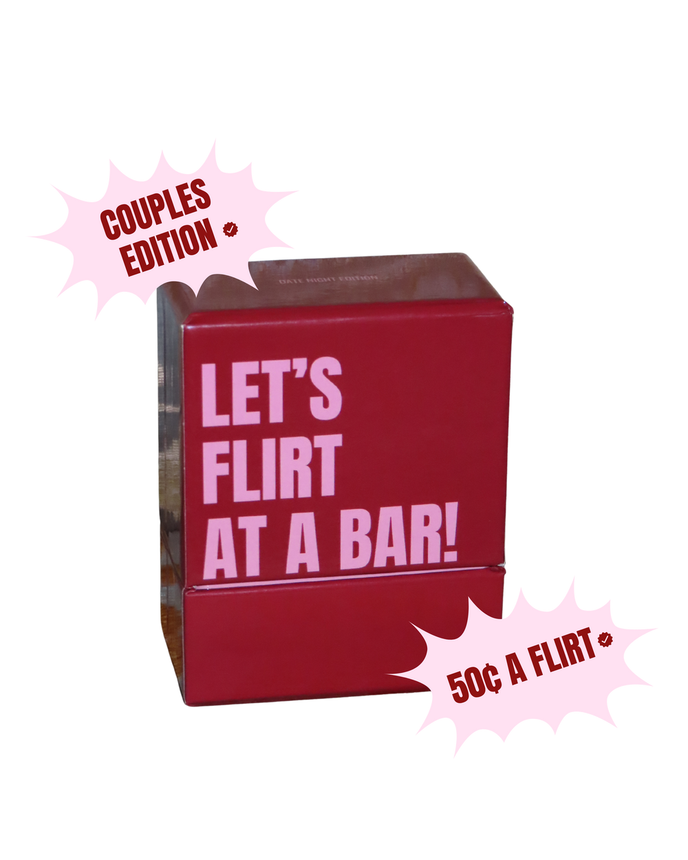 LET'S FLIRT AT A BAR Couples Card Game (Limited Edition)
